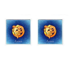 Zodiac Aries Cufflinks (square) by Mariart