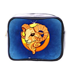 Zodiac Aries Mini Toiletries Bags by Mariart