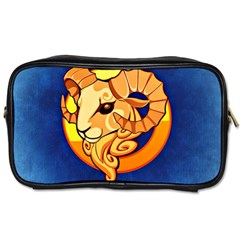 Zodiac Aries Toiletries Bags by Mariart