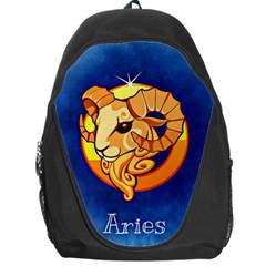 Zodiac Aries Backpack Bag by Mariart