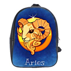 Zodiac Aries School Bags (xl)  by Mariart