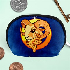 Zodiac Aries Accessory Pouches (medium)  by Mariart