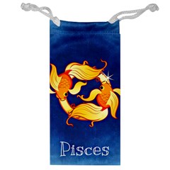 Zodiac Pisces Jewelry Bag by Mariart