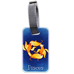 Zodiac Pisces Luggage Tags (two Sides)