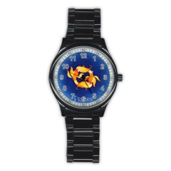 Zodiac Pisces Stainless Steel Round Watch by Mariart