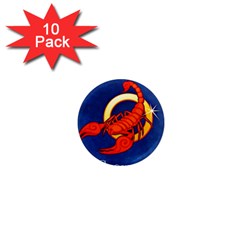 Zodiac Scorpio 1  Mini Magnet (10 pack) 