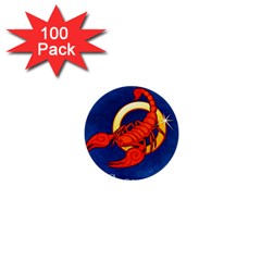 Zodiac Scorpio 1  Mini Buttons (100 pack) 