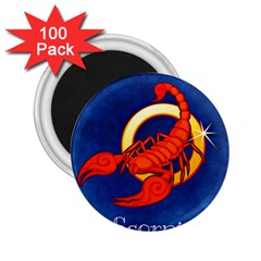 Zodiac Scorpio 2.25  Magnets (100 pack) 