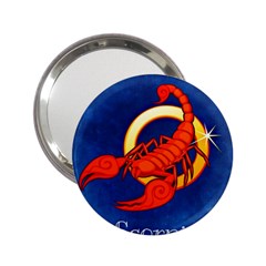 Zodiac Scorpio 2.25  Handbag Mirrors