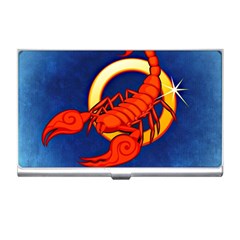 Zodiac Scorpio Business Card Holders