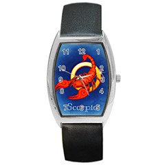 Zodiac Scorpio Barrel Style Metal Watch