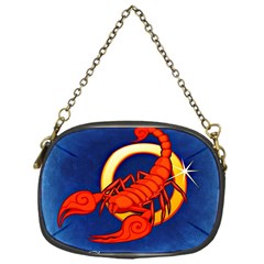 Zodiac Scorpio Chain Purses (one Side)  by Mariart