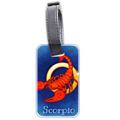 Zodiac Scorpio Luggage Tags (Two Sides)