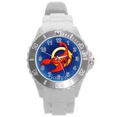 Zodiac Scorpio Round Plastic Sport Watch (L)