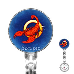 Zodiac Scorpio Stainless Steel Nurses Watch