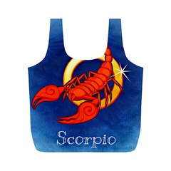 Zodiac Scorpio Full Print Recycle Bags (M) 