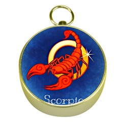 Zodiac Scorpio Gold Compasses