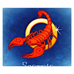 Zodiac Scorpio Double Sided Flano Blanket (Small) 