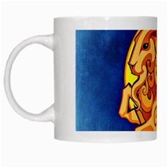 Zodiac Capricorn White Mugs by Mariart