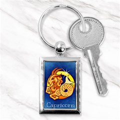 Zodiac Capricorn Key Chains (rectangle)  by Mariart