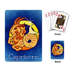 Zodiac Capricorn Playing Card by Mariart