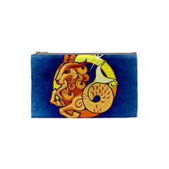 Zodiac Capricorn Cosmetic Bag (small)  by Mariart