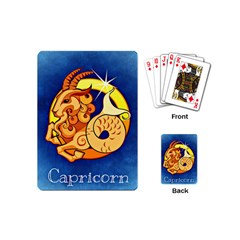 Zodiac Capricorn Playing Cards (mini)  by Mariart