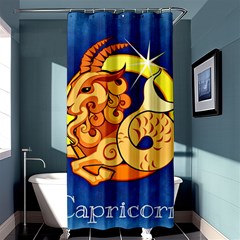 Zodiac Capricorn Shower Curtain 36  X 72  (stall)  by Mariart