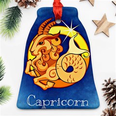 Zodiac Capricorn Ornament (bell) by Mariart