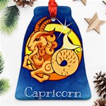 Zodiac Capricorn Ornament (Bell) Front