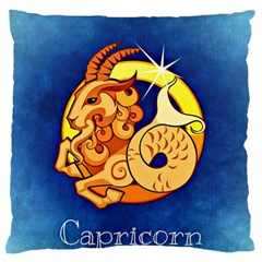 Zodiac Capricorn Standard Flano Cushion Case (one Side) by Mariart