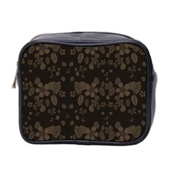 Floral Pattern Mini Toiletries Bag 2-side by Valentinaart