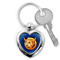 Zodiac Taurus Key Chains (heart) 