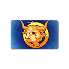 Zodiac Taurus Magnet (name Card) by Mariart