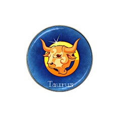 Zodiac Taurus Hat Clip Ball Marker (4 Pack)