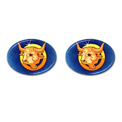 Zodiac Taurus Cufflinks (oval) by Mariart