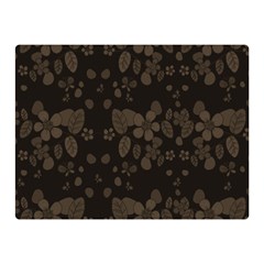 Floral Pattern Double Sided Flano Blanket (mini)  by Valentinaart