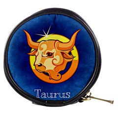 Zodiac Taurus Mini Makeup Bags by Mariart