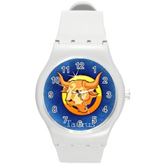 Zodiac Taurus Round Plastic Sport Watch (m) by Mariart