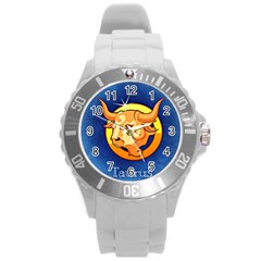 Zodiac Taurus Round Plastic Sport Watch (l) by Mariart