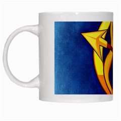 Zodiac Sagittarius White Mugs by Mariart