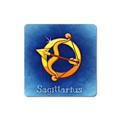 Zodiac Sagittarius Square Magnet