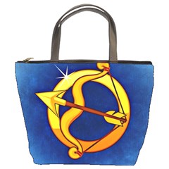 Zodiac Sagittarius Bucket Bags by Mariart