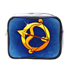 Zodiac Sagittarius Mini Toiletries Bags by Mariart