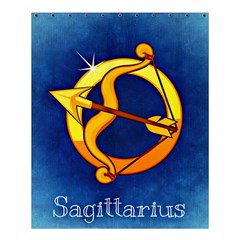 Zodiac Sagittarius Shower Curtain 60  X 72  (medium)  by Mariart