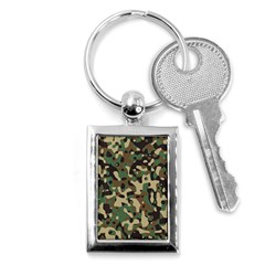 Army Camouflage Key Chains (rectangle) 