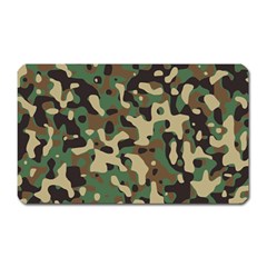 Army Camouflage Magnet (rectangular) by Mariart