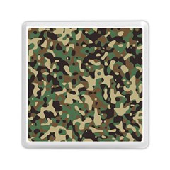 Army Camouflage Memory Card Reader (square)  by Mariart