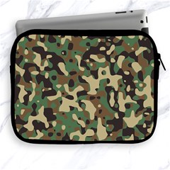 Army Camouflage Apple Ipad 2/3/4 Zipper Cases by Mariart