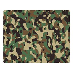 Army Camouflage Double Sided Flano Blanket (large)  by Mariart